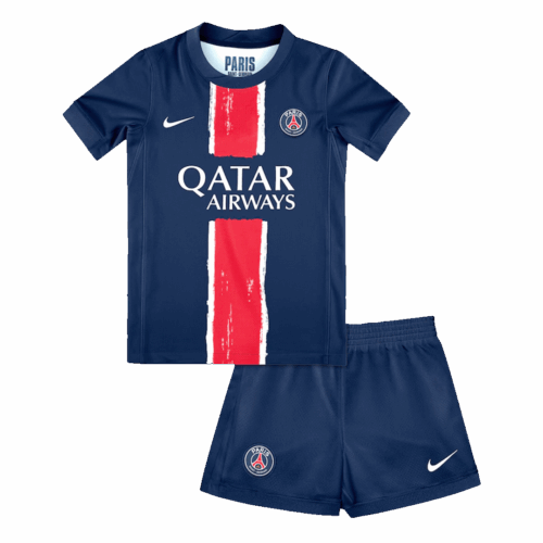PSG Home Kids Soccer Jerseys Kit