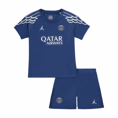 PSG Fourth Away Kids Soccer Jerseys Kit