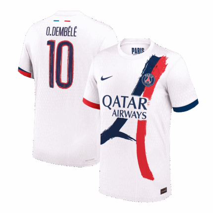 O.DEMBÉLÉ #10 PSG Away Player Version Jersey 2025/26 - UCL