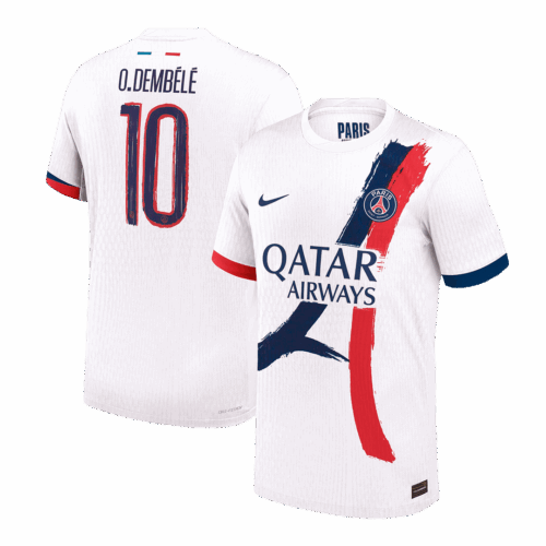 O.DEMBÉLÉ #10 PSG Away Player Version Jersey 2025/26 - UCL