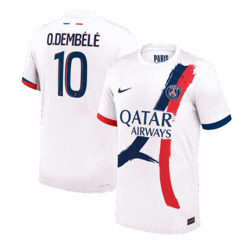 O.DEMBÉLÉ #10 PSG Away Player Version Jersey 2025/26