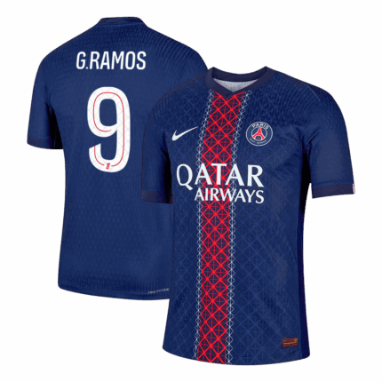 G.RAMOS #9 PSG Home Player Version Jersey 2025/26
