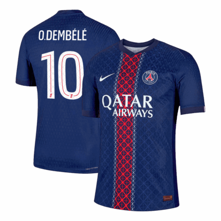 O.DEMBÉLÉ #10 PSG Home Player Version Jersey 2025/26