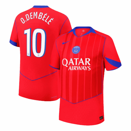 O.DEMBÉLÉ #10 PSG Third Away Player Version Jersey 2025/26