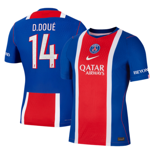 D. DOUÉ #14 PSG Home Player Version Jersey 2026/27