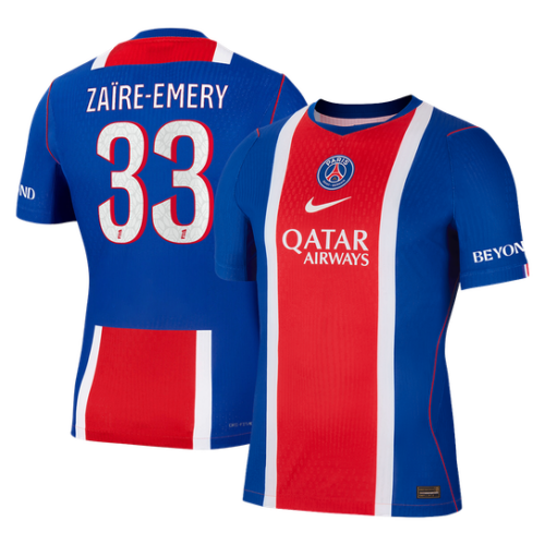 ZAÏRE-EMERY #33 PSG Home Player Version Jersey 2026/27