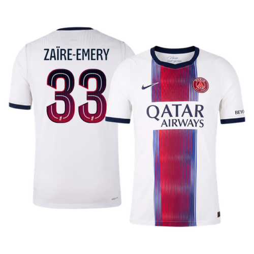 ZAÏRE-EMERY #33 PSG Away Player Version Jersey 2026/27