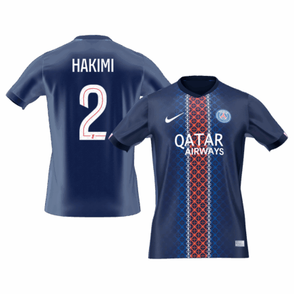 HAKIMI #2 PSG Home Soccer Jersey 2025/26