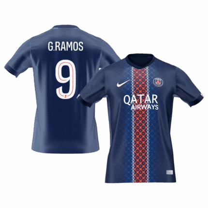 G.RAMOS #9 PSG Home Soccer Jersey 2025/26