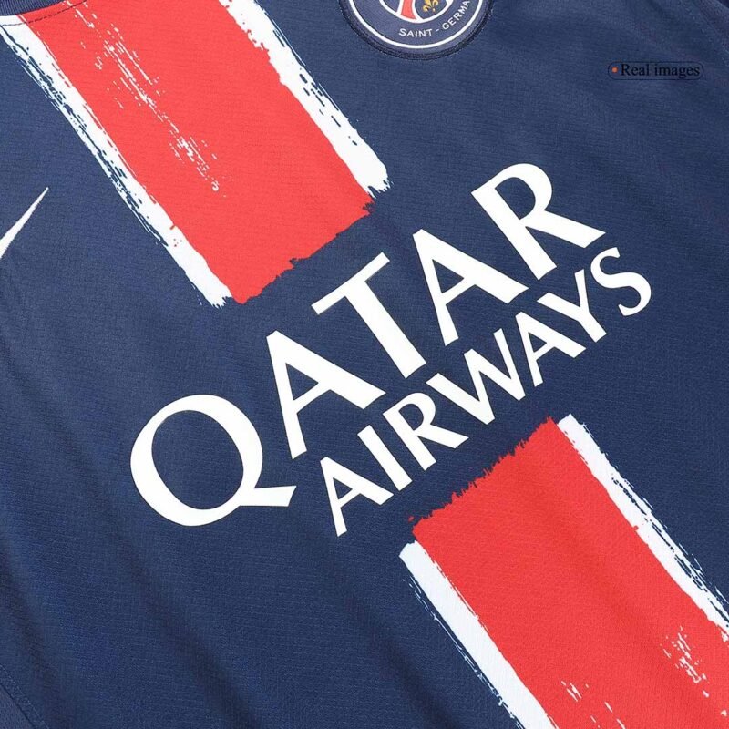 CHAMPIONS #25 PSG Home Soccer Jersey 2024/25 - CHAMPIONS OF EUROPE