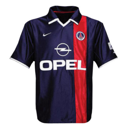 Retro Soccer Jersey PSG Home 2001/02