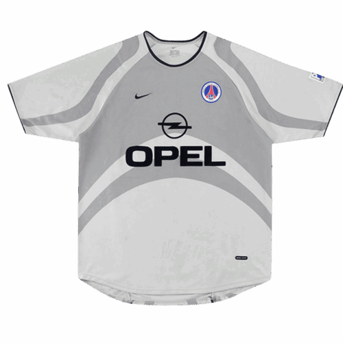 Retro Soccer Jersey PSG Away 2001/02