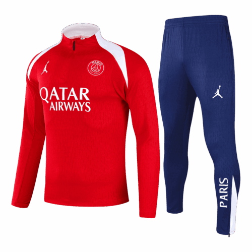 642820_1 PSG 1/4 Zip Tracksuit 2025/26 Red