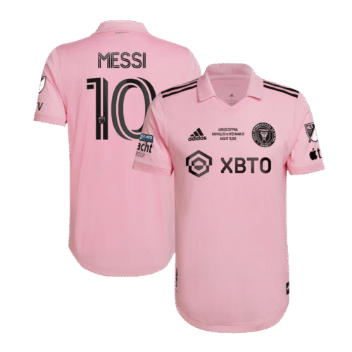 MESSI #10 Inter Miami CF Home Authentic Soccer Jersey 2023 - Leagues Cup Final