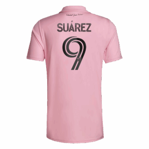 SUÁREZ #9 Inter Miami CF Home Soccer Jersey 2022 - Image 3