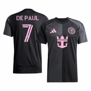 DE PAUL #7 Inter Miami CF Away Soccer Jersey 2025