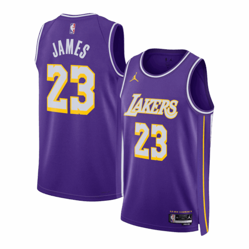 James #23 Los Angeles Lakers Swingman NBA Jersey - Statement Edition