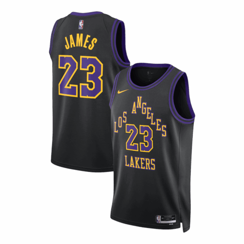 James #23 Los Angeles Lakers Swingman NBA Jersey 2025/26 - City Edition