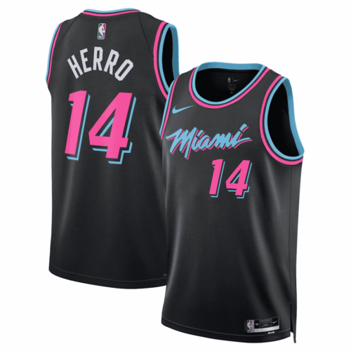 HERRO #14 Miami Heat Swingman NBA Jersey - City Edition
