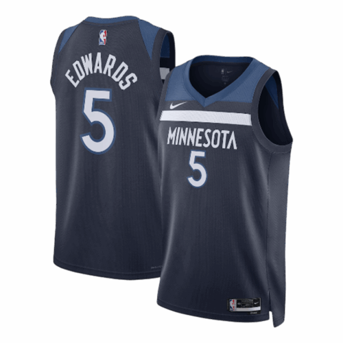 EDWARDS #5 Minnesota Timberwolves NBA Jersey - Icon Edition