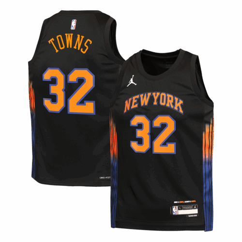 TOWNS #32 New York Knicks Swingman NBA Jersey - Statement Edition