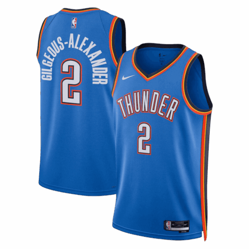 Gilgeous-Alexander #2 Oklahoma City Thunder Swingman NBA Jersey - Icon Edition