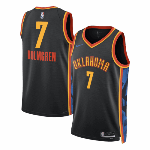 Holmgren #7 Oklahoma City Thunder Swingman NBA Jersey - City Edition