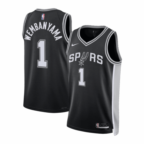 Wembanyama #1 San Antonio Spurs Swingman NBA Jersey - Icon Edition