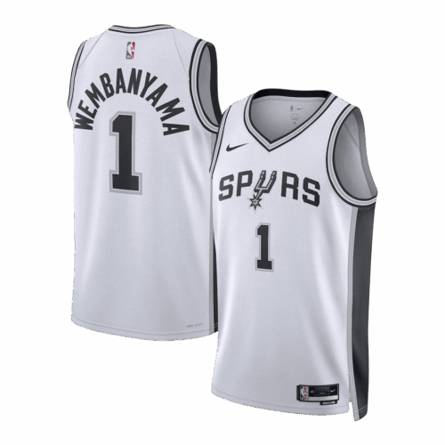 Wembanyama #1 San Antonio Spurs Swingman NBA Jersey - Association Edition
