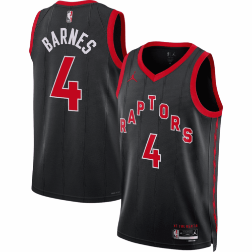 BARNES #4 Toronto Raptors Swingman NBA Jersey - Statement Edition