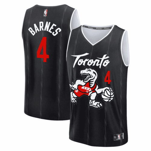 BARNES #4 Toronto Raptors Swingman NBA Jersey - City Edition