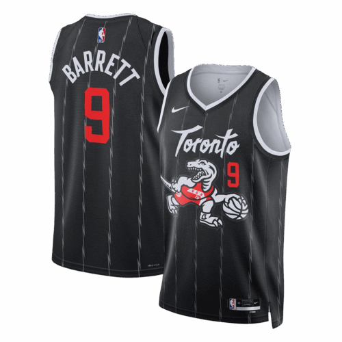 BARRETT #9 Toronto Raptors Swingman NBA Jersey - City Edition