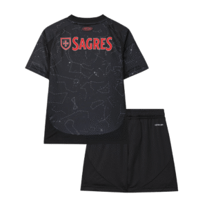 Benfica Away Kids Soccer Jerseys Kit 2024/25