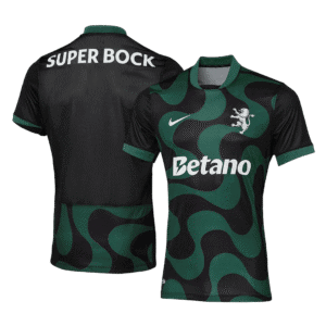 Sporting CP Alternative Soccer Jersey 2025/26 Black
