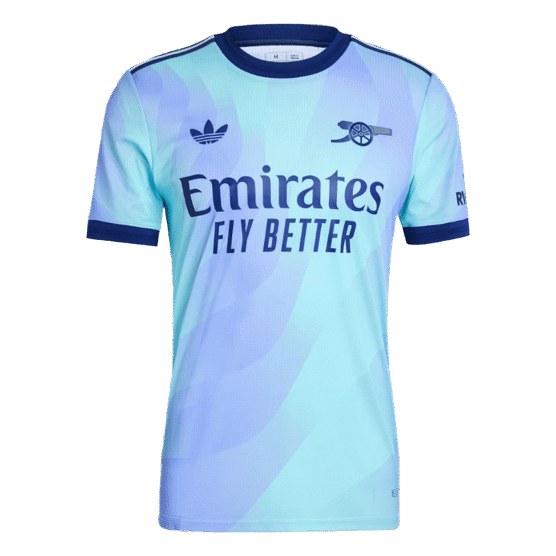 Arsenal Third Away Authentic Soccer Jersey 2024/25