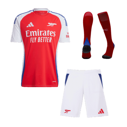 Arsenal Home Jerseys Full Kit 2024/25