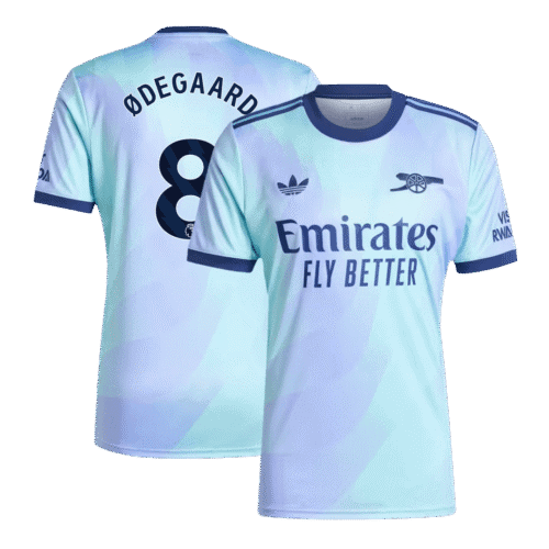 ØDEGAARD #8 Arsenal Third Away Soccer Jersey 2024/25