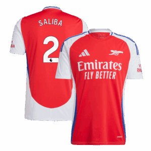 SALIBA #2 Arsenal Home Soccer Jersey