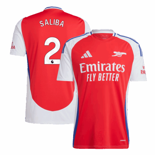 SALIBA #2 Arsenal Home Soccer Jersey