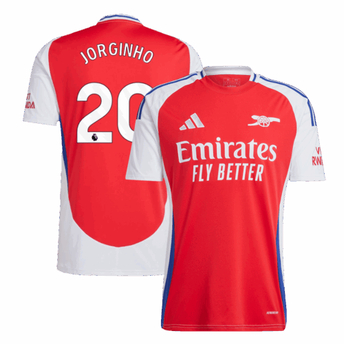 JORGINHO #20 Arsenal Home Soccer Jersey
