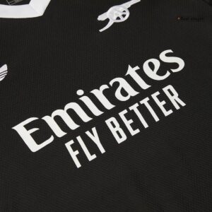 Arsenal Third Away Goalkeeper Soccer Jersey Black - Image 8