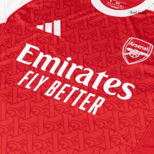SAKA #7 Arsenal Home Soccer Jersey 2025/26 - Image 7