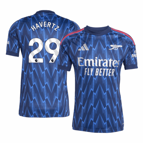 HAVERTZ #29 Arsenal Away Soccer Jersey 2025/26