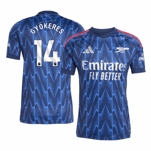 GYÖKERES #14 Arsenal Away Soccer Jersey 2025/26