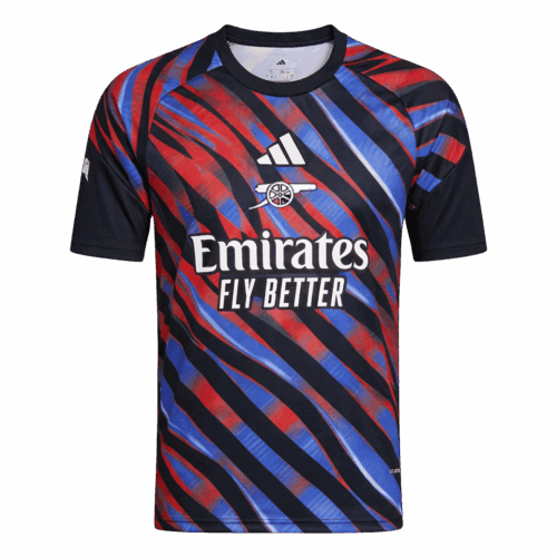 Arsenal Pre-Match Soccer Jersey 2025/26 Blue&Red