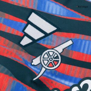 Arsenal Pre-Match Soccer Jersey 2025/26 Blue&Red - Image 6