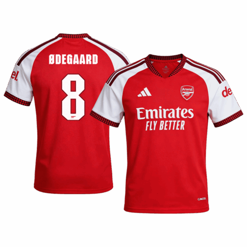 ØDEGAARD #8 Arsenal Home Soccer Jersey 2026/27 -UCL