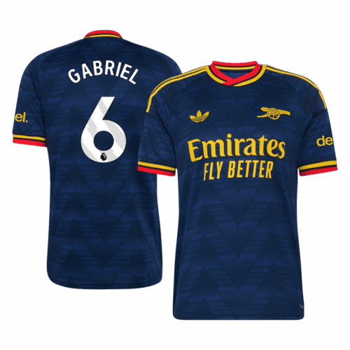 GABRIEL #6 Arsenal Away Soccer Jersey 2026/27