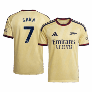 SAKA #7 Arsenal Third Away Soccer Jersey 2026/27