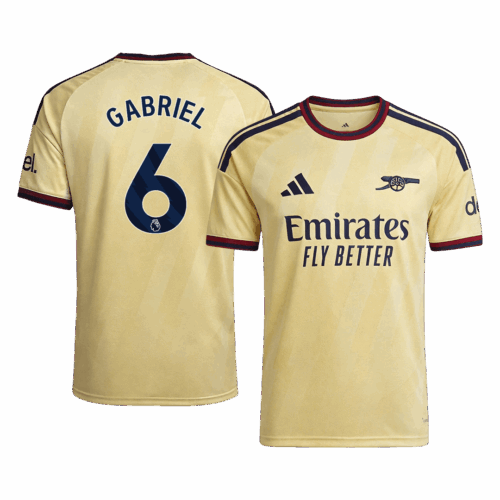 GABRIEL #6 Arsenal Third Away Soccer Jersey 2026/27